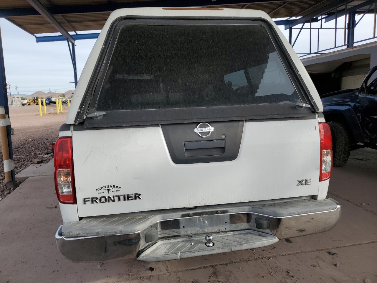 2005 Nissan Navara (Frontier) VIN 1N6BD06T75C454571 Copart auction photo, front end / side damage thumbnail 6