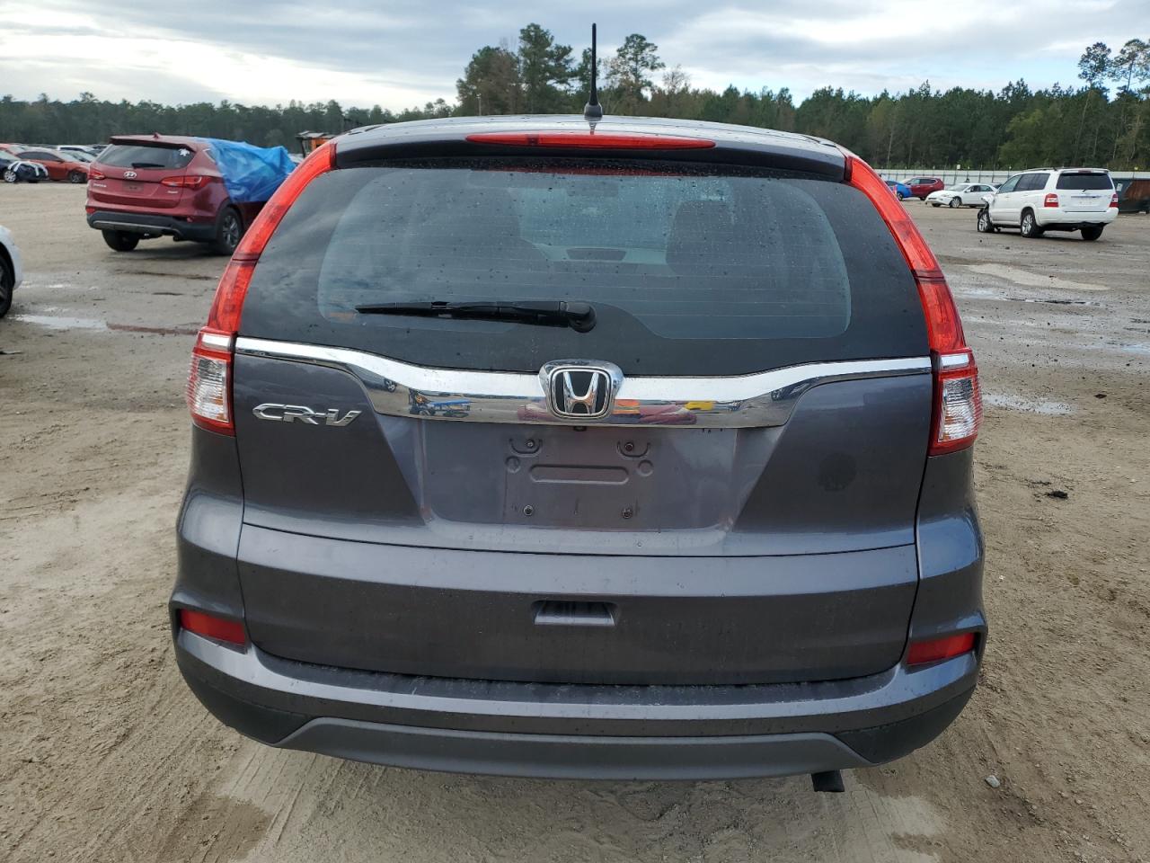 2015 Honda CR-V VIN 2HKRM3H33FH559467 Copart auction photo, side / rear end damage thumbnail 6