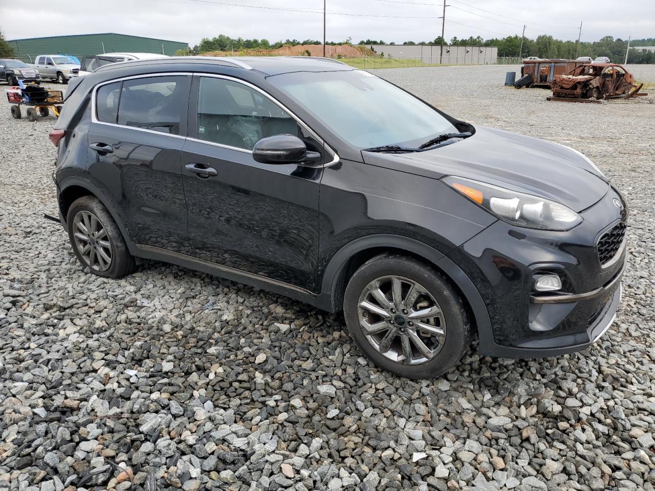 2020 KIA Sportage VIN KNDP63AC2L7683788 Copart auction photo, rear end damage thumbnail 4