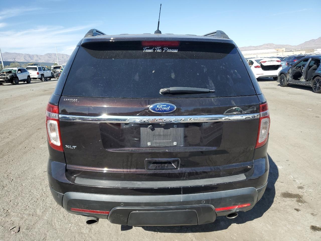 2013 Ford Explorer VIN 1FM5K7D84DGC39620 Copart auction photo, rear end / side damage thumbnail 6