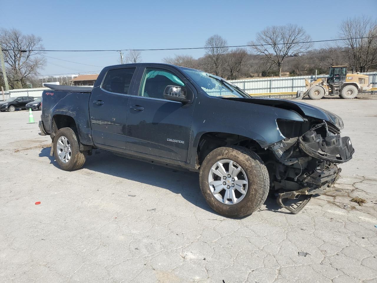 2017 Chevrolet Colorado VIN 1GCGTCENXH1269401 Copart auction photo, front end / rollover damage thumbnail 4