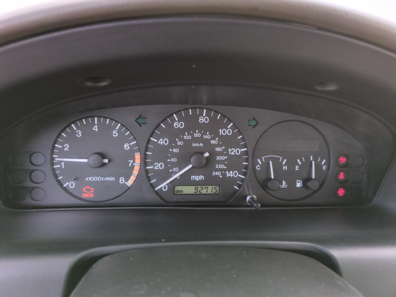 1999 Mazda 626 VIN 1YVGF22C9X5887587 Copart auction photo, rear end / side damage thumbnail 9