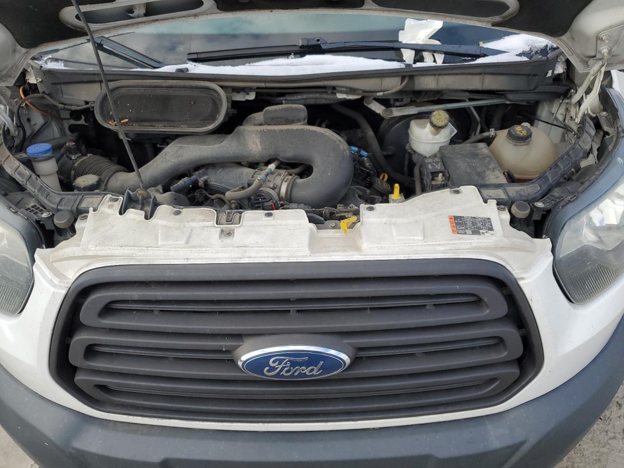 2015 Ford Transit VIN 1FTNR1ZM4FKA99121 Copart auction photo, rear end damage thumbnail 12