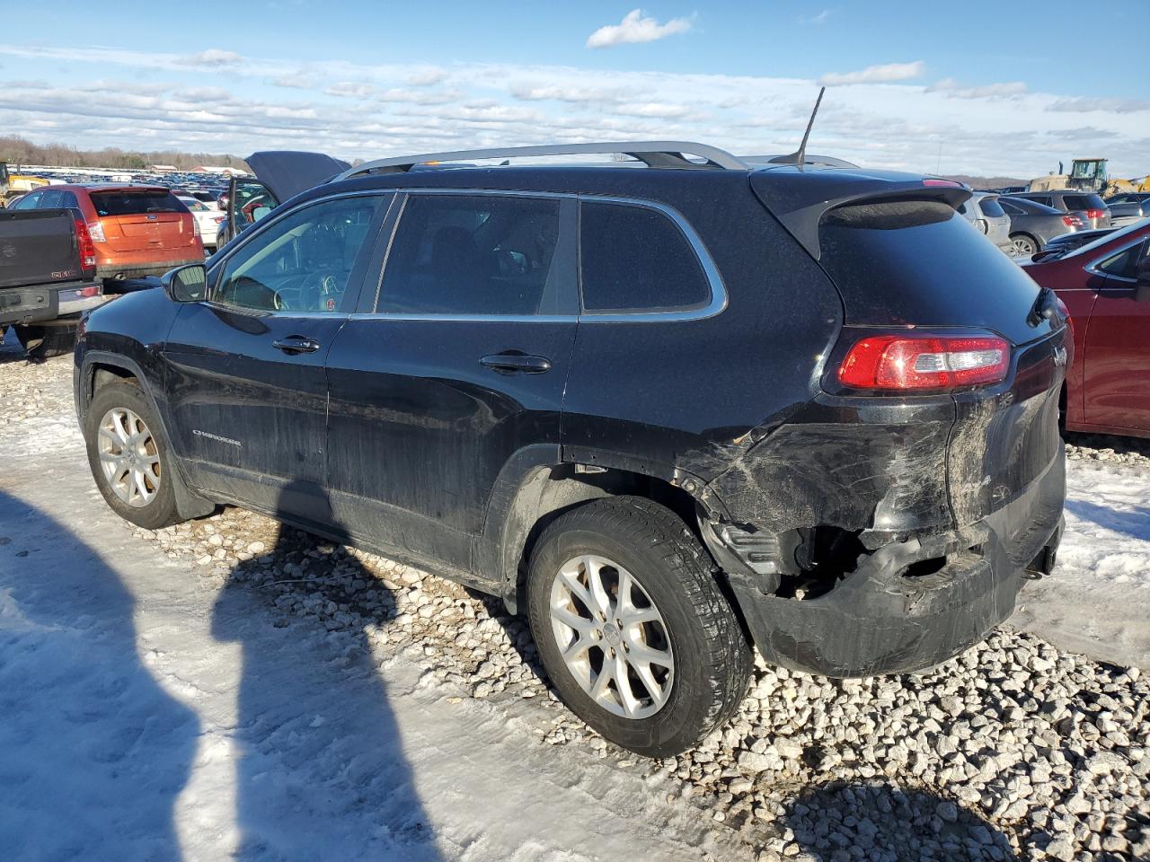 2016 Jeep Grand Cherokee VIN 1C4PJMCS2GW150134 Copart auction photo, rear end damage thumbnail 2
