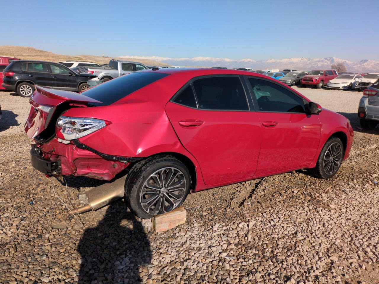 2016 Toyota Corolla VIN 2T1BURHE5GC534662 Copart auction photo, rear end damage thumbnail 3