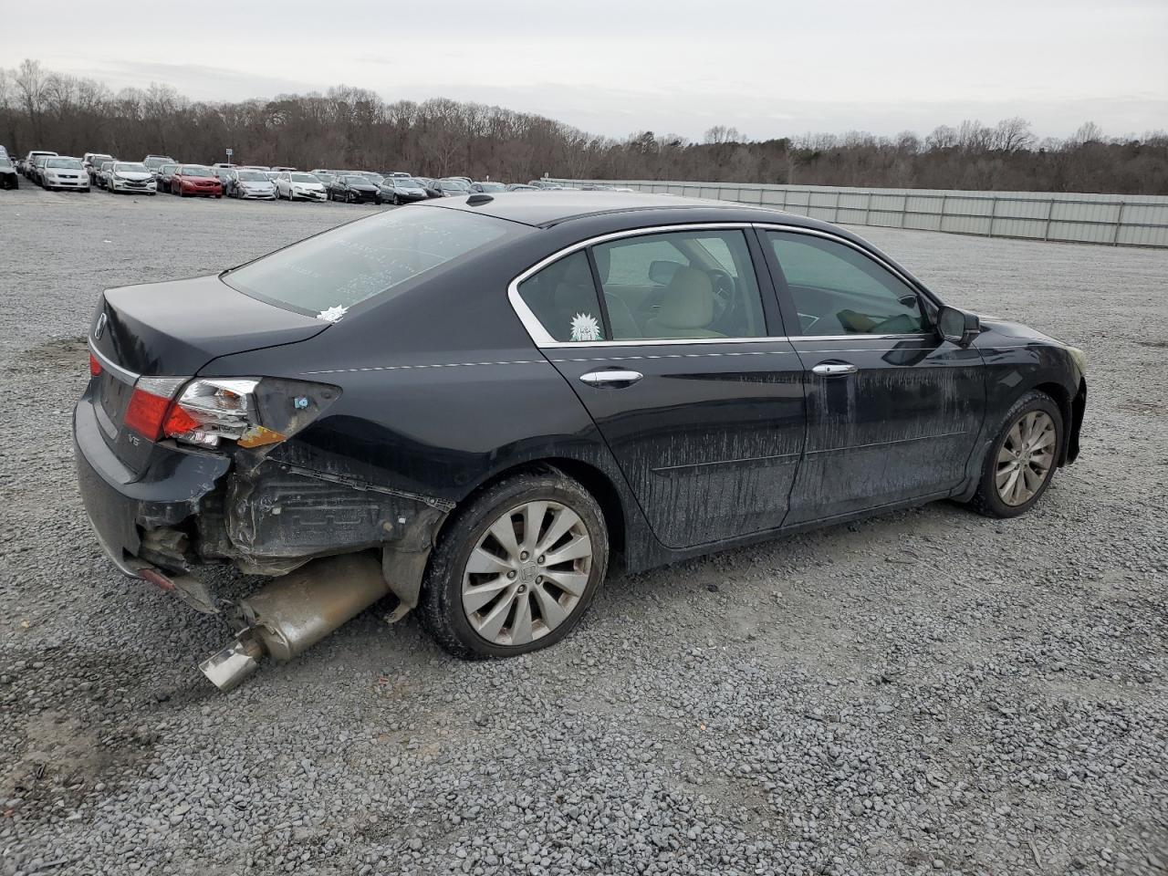 2014 Honda Accord VIN 1HGCR3F89EA040209 Copart auction photo, front end / undercarriage damage thumbnail 3