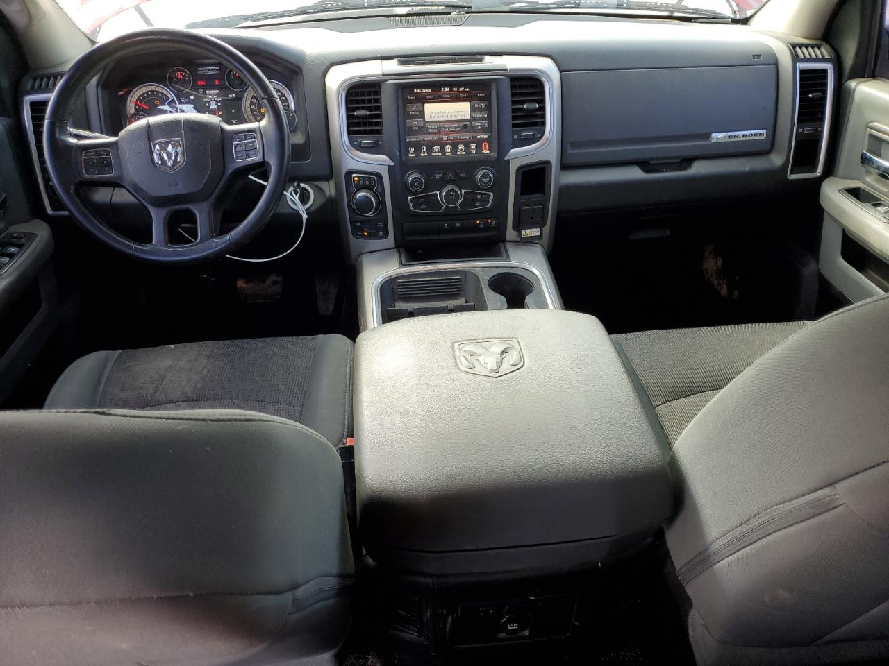 2016 RAM 1500 VIN 3C6RR7LT1GG214519 Copart auction photo, rear end damage thumbnail 8