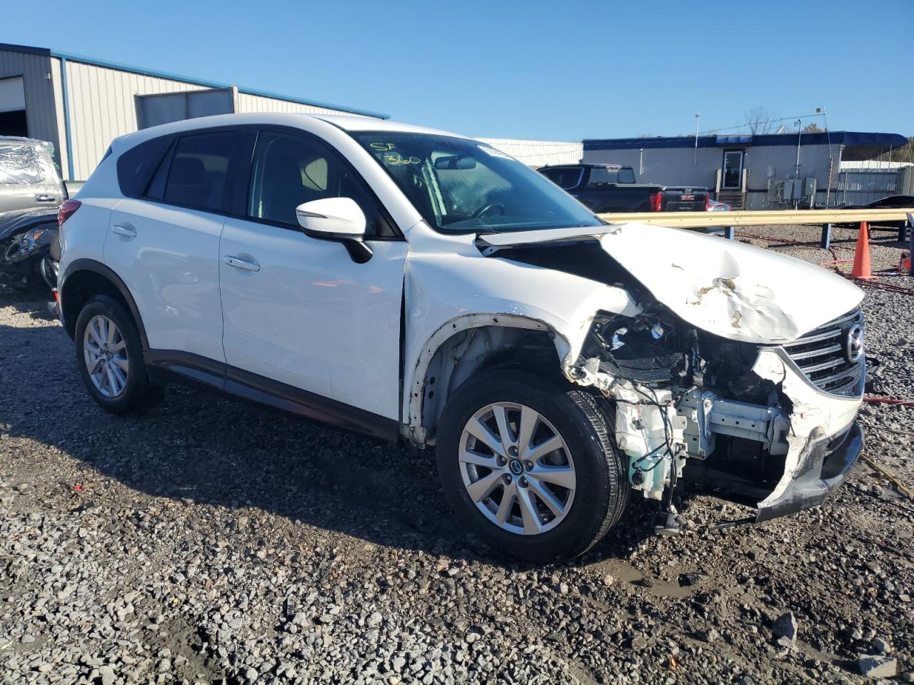 2016 Mazda CX-5 VIN JM3KE2CY9G0605918 Copart auction photo, front end damage thumbnail 4
