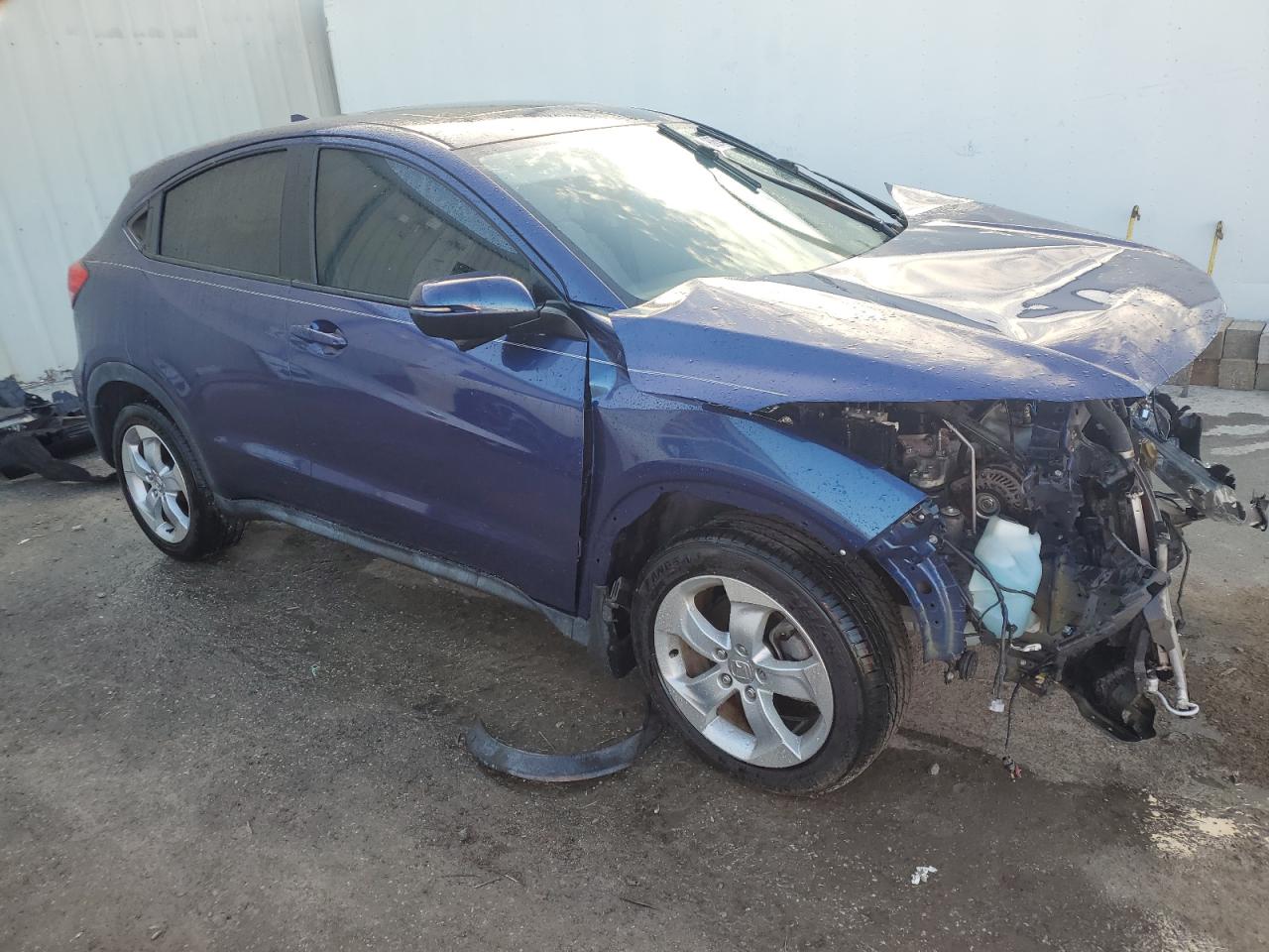 2016 Honda HR-V VIN 3CZRU5H51GM716920 Copart auction photo, front end damage thumbnail 4