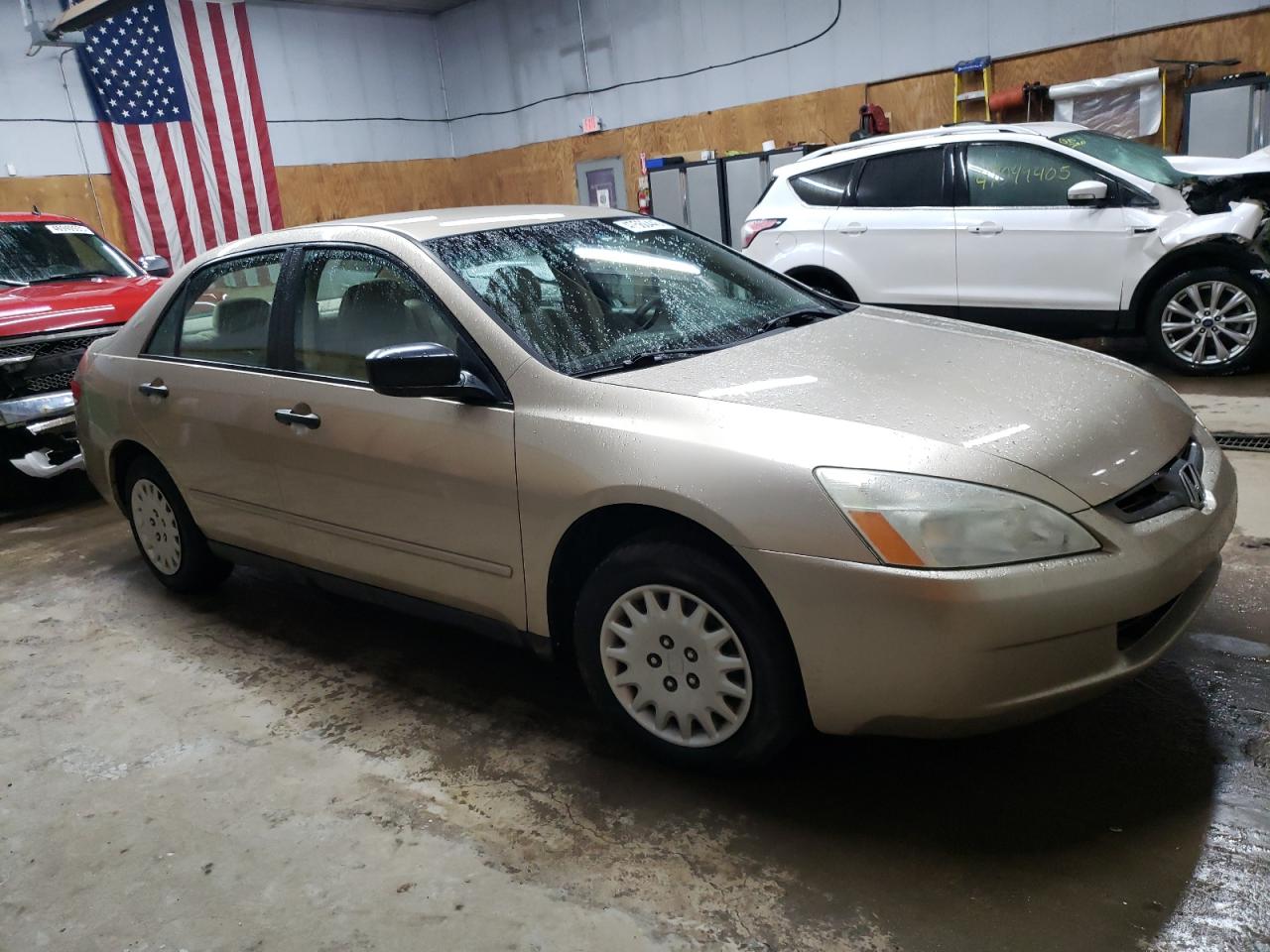 2004 Honda Accord VIN 1HGCM56134A116597 Copart auction photo, side / minor dent/scratches damage thumbnail 4