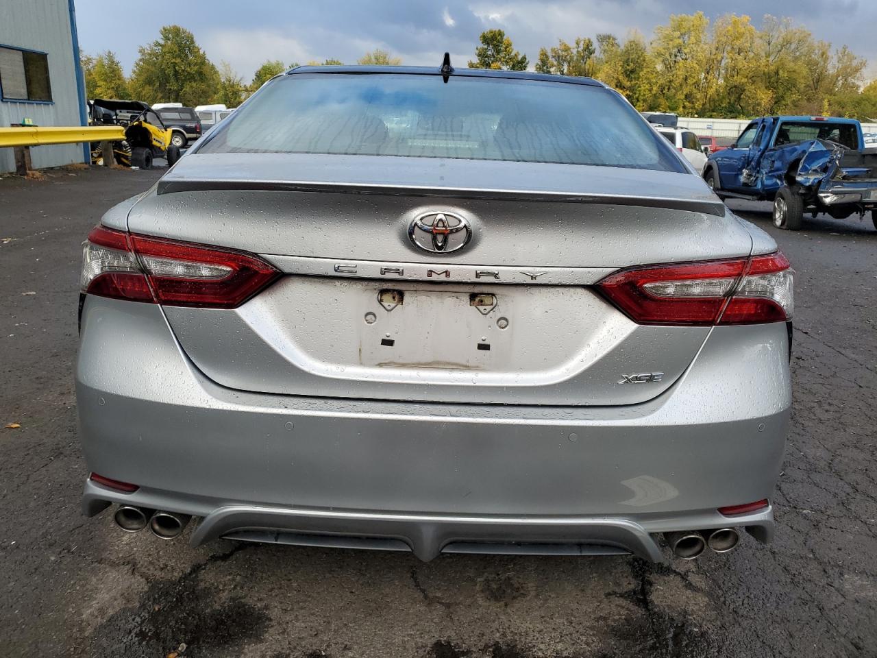 2018 Toyota Camry VIN 4T1BZ1HK9JU503137 Copart auction photo, front end / side damage thumbnail 6