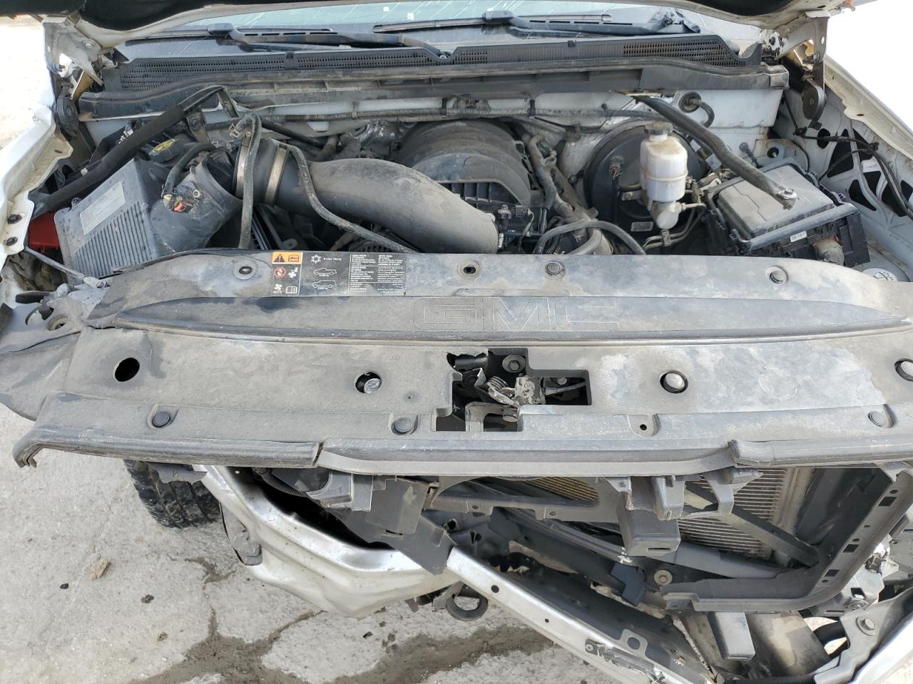 2016 GMC Sierra VIN 1GTV2LEC8GZ154515 Copart auction photo, front end / all over damage thumbnail 11