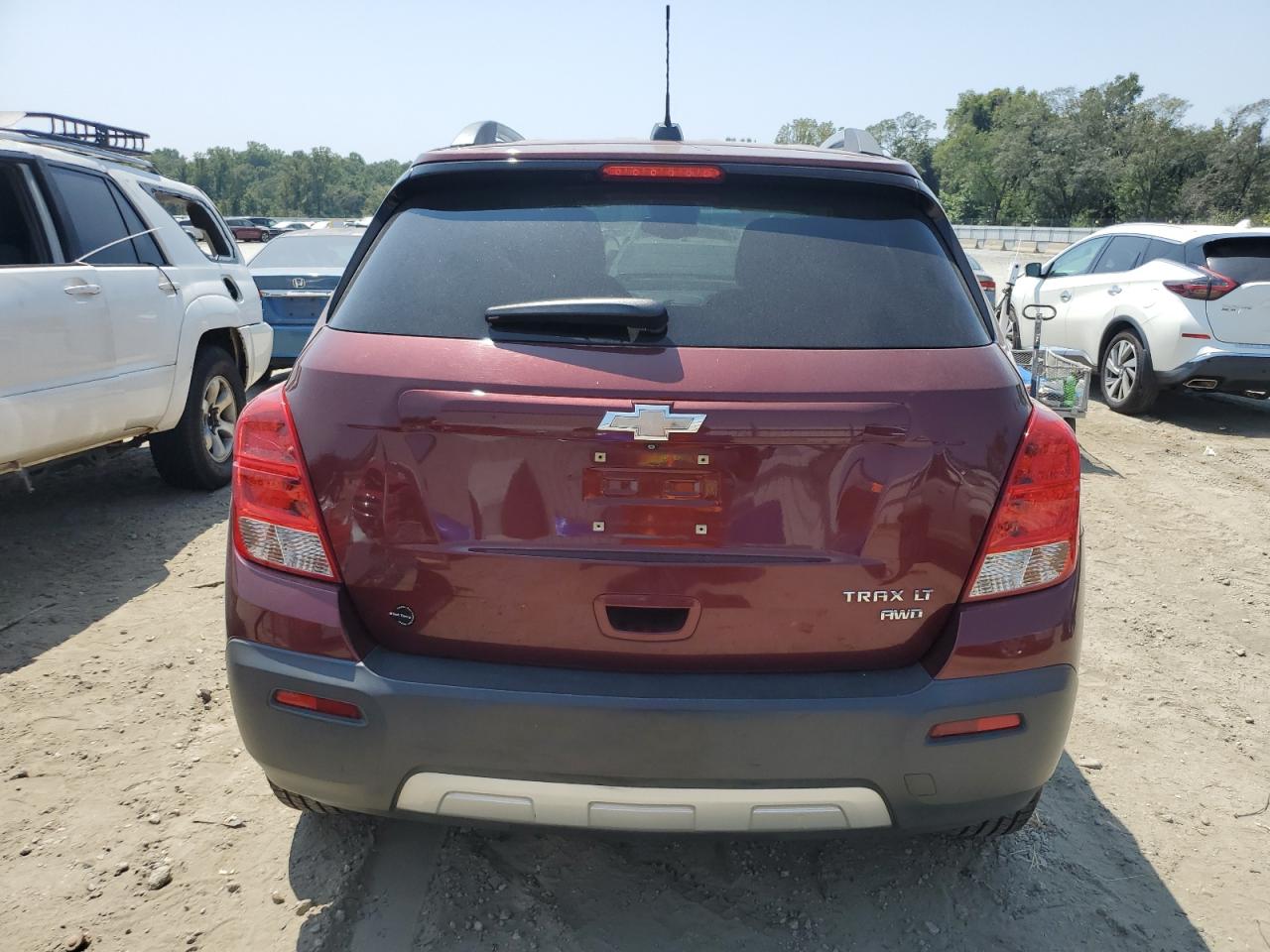 2016 Chevrolet Trax VIN 3GNCJPSB6GL203061 Copart auction photo, front end / minor dent/scratches damage thumbnail 6
