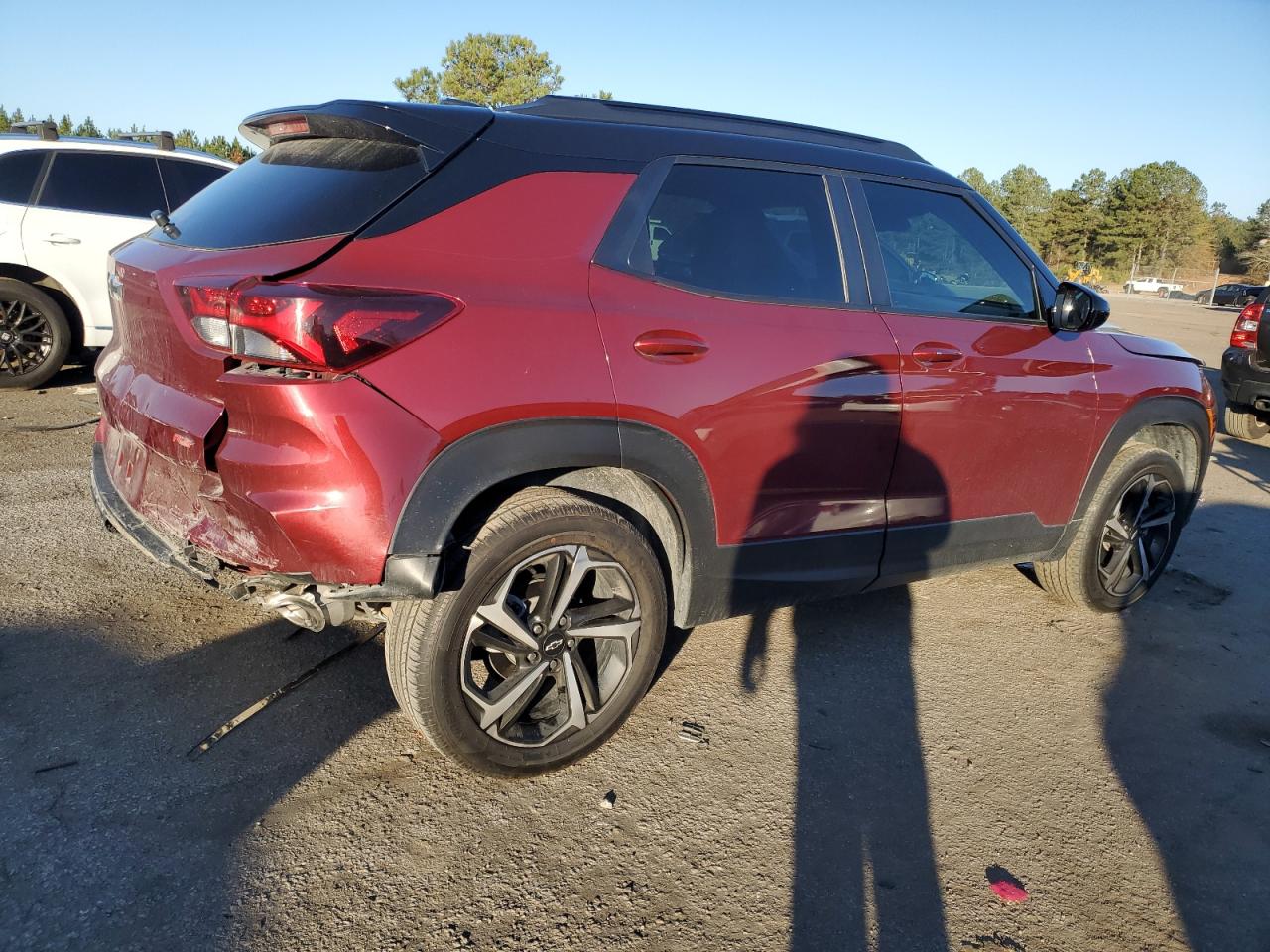 2023 Chevrolet TrailBlazer VIN KL79MUSL8PB137564 Copart auction photo, rear end damage thumbnail 3