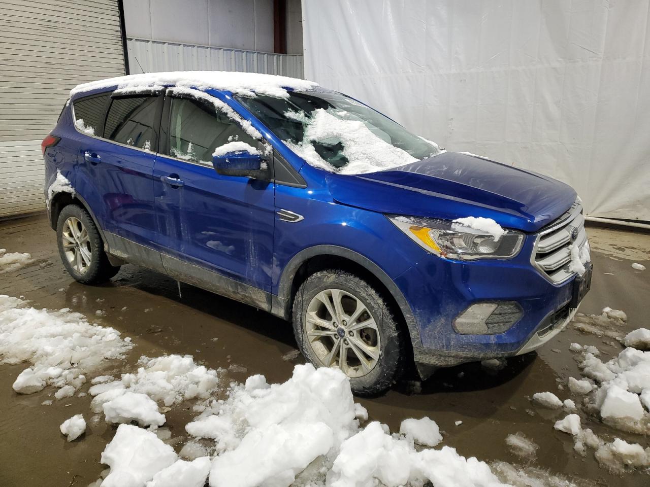 2019 Ford Escape VIN 1FMCU9GD5KUB43371 Copart auction photo, front end / side damage thumbnail 4