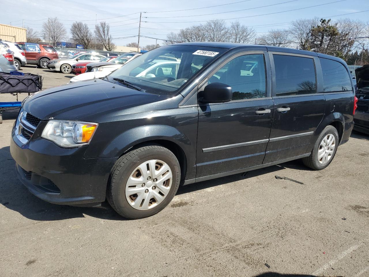 2016 Dodge Caravan VIN 2C4RDGBG3GR259631