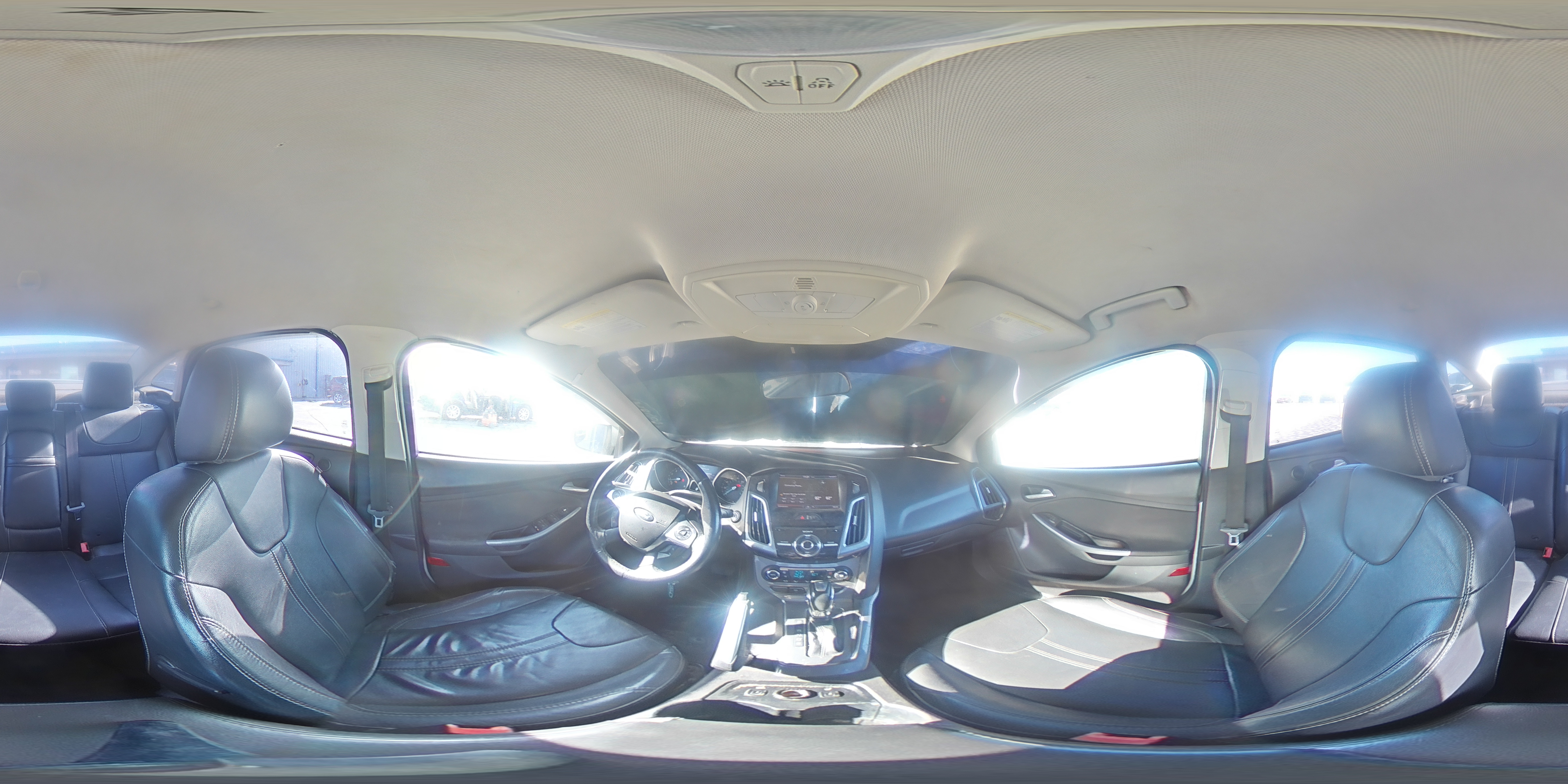 2013 Ford Focus VIN 1FADP3J26DL207548 Copart auction photo, front end / side damage thumbnail 15