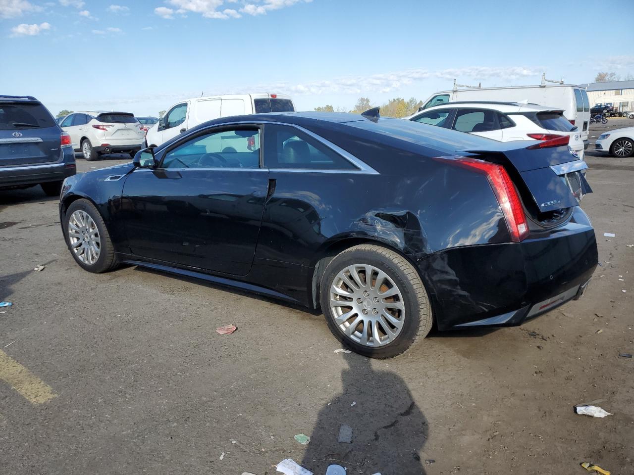 2014 Cadillac CTS VIN 1G6DG1E34E0157806 Copart auction photo, rear end damage thumbnail 2