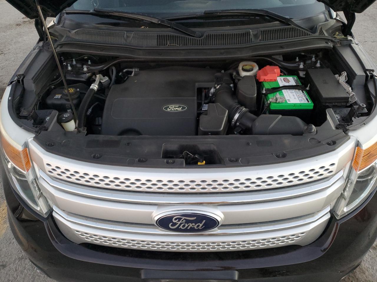 2013 Ford Explorer VIN 1FM5K7D85DGC70682 Copart auction photo, rear end damage thumbnail 11