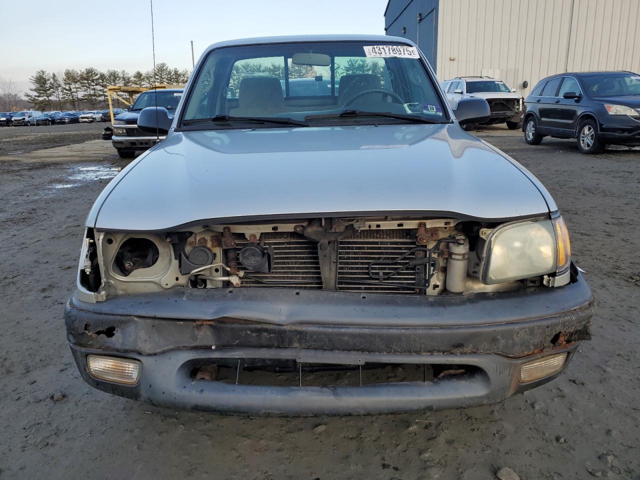 2004 Toyota Tacoma VIN 5TENL42N44Z329898 Copart auction photo, rear end / front end damage thumbnail 5