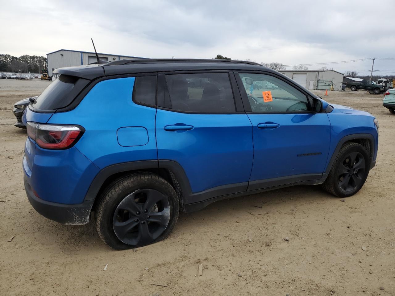 2019 Jeep Compass VIN 3C4NJCBB3KT762876 Copart auction photo, all over damage thumbnail 3