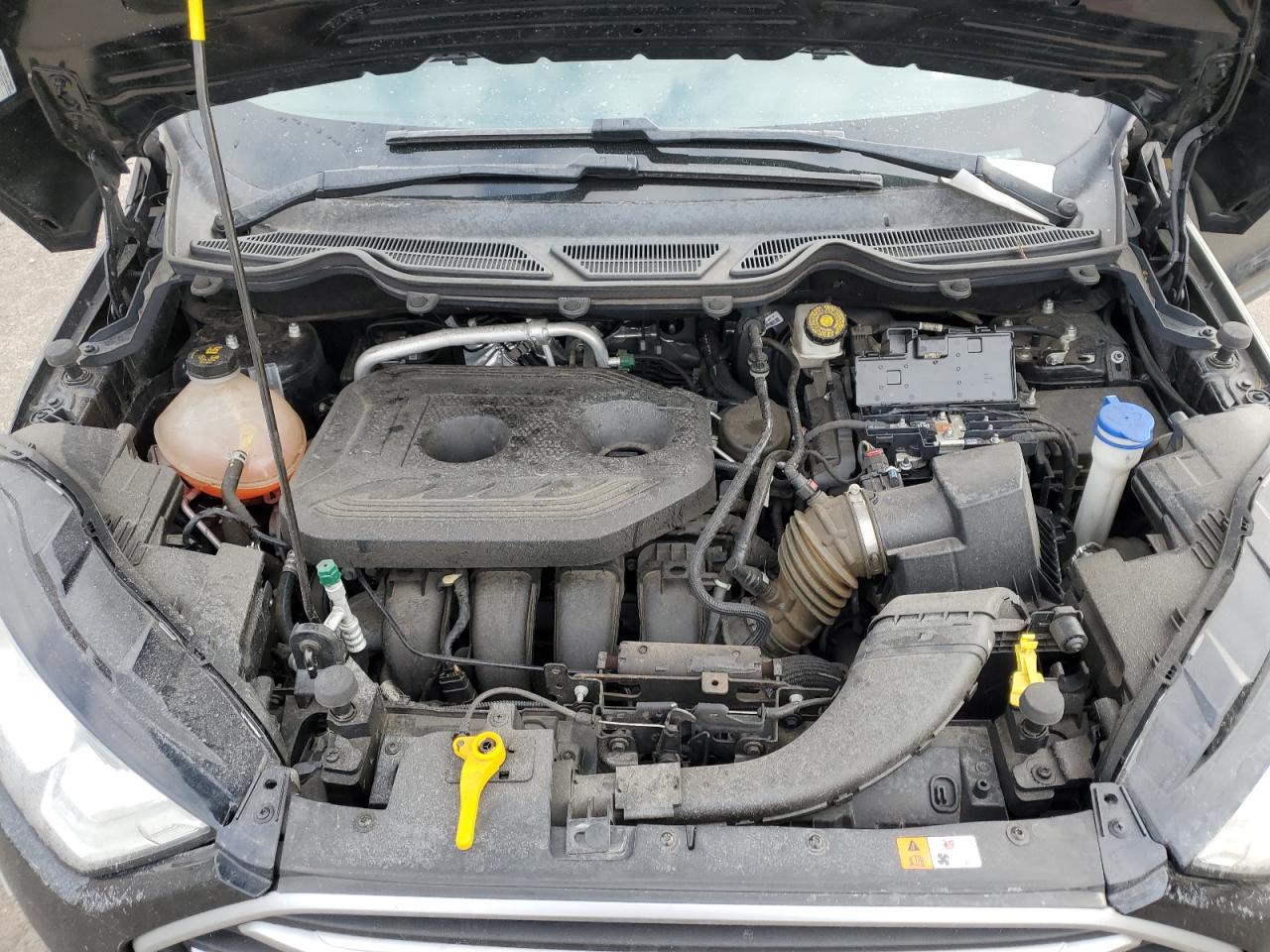 2018 Ford EcoSport VIN MAJ6P1UL9JC241139 Copart auction photo, all over damage thumbnail 11