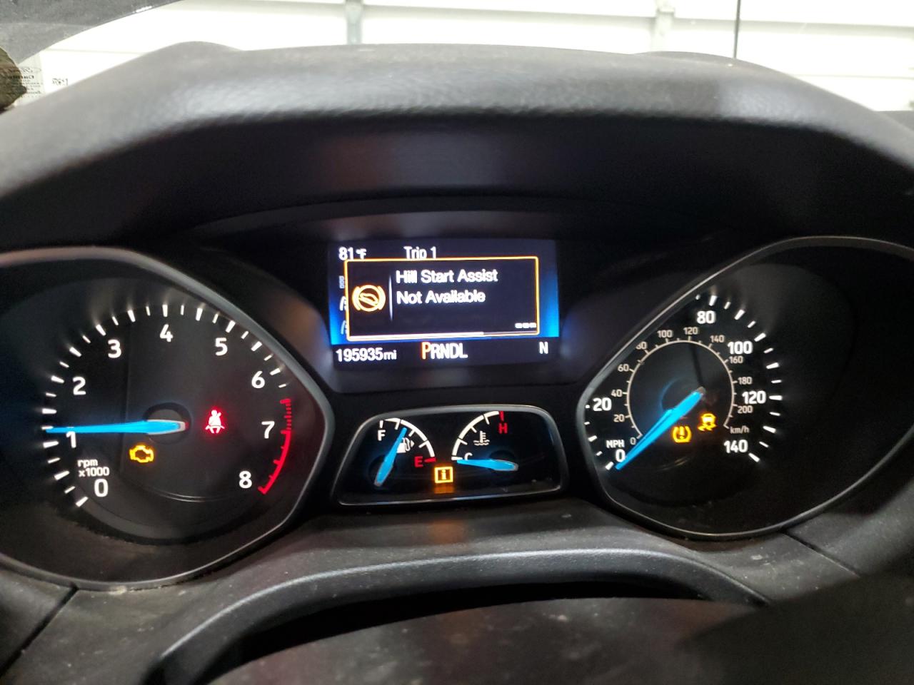 2016 Ford Focus VIN 1FADP3F27GL338386 Copart auction photo, front end damage thumbnail 9