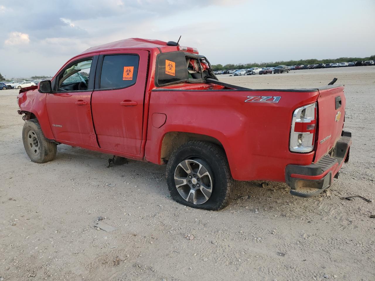 2017 Chevrolet Colorado VIN 1GCGSDEN0H1230101 Copart auction photo, all over damage thumbnail 2