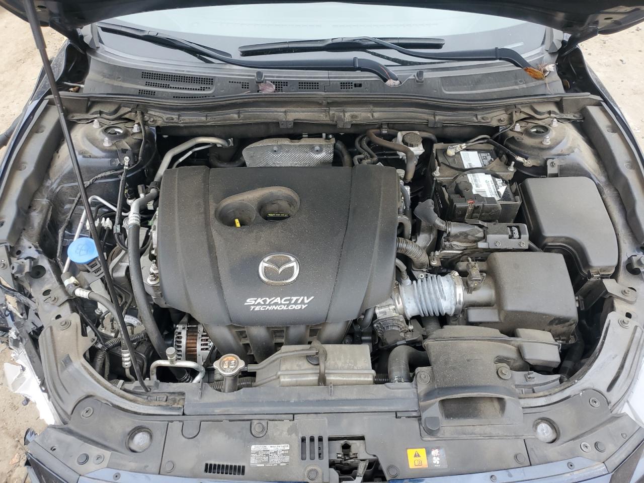 2018 Mazda 3 VIN 3MZBN1W31JM266916 Copart auction photo, front end damage thumbnail 11