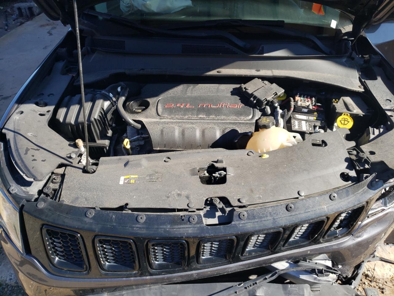 2018 Jeep Compass VIN 3C4NJCBBXJT327187 Copart auction photo, front end damage thumbnail 11