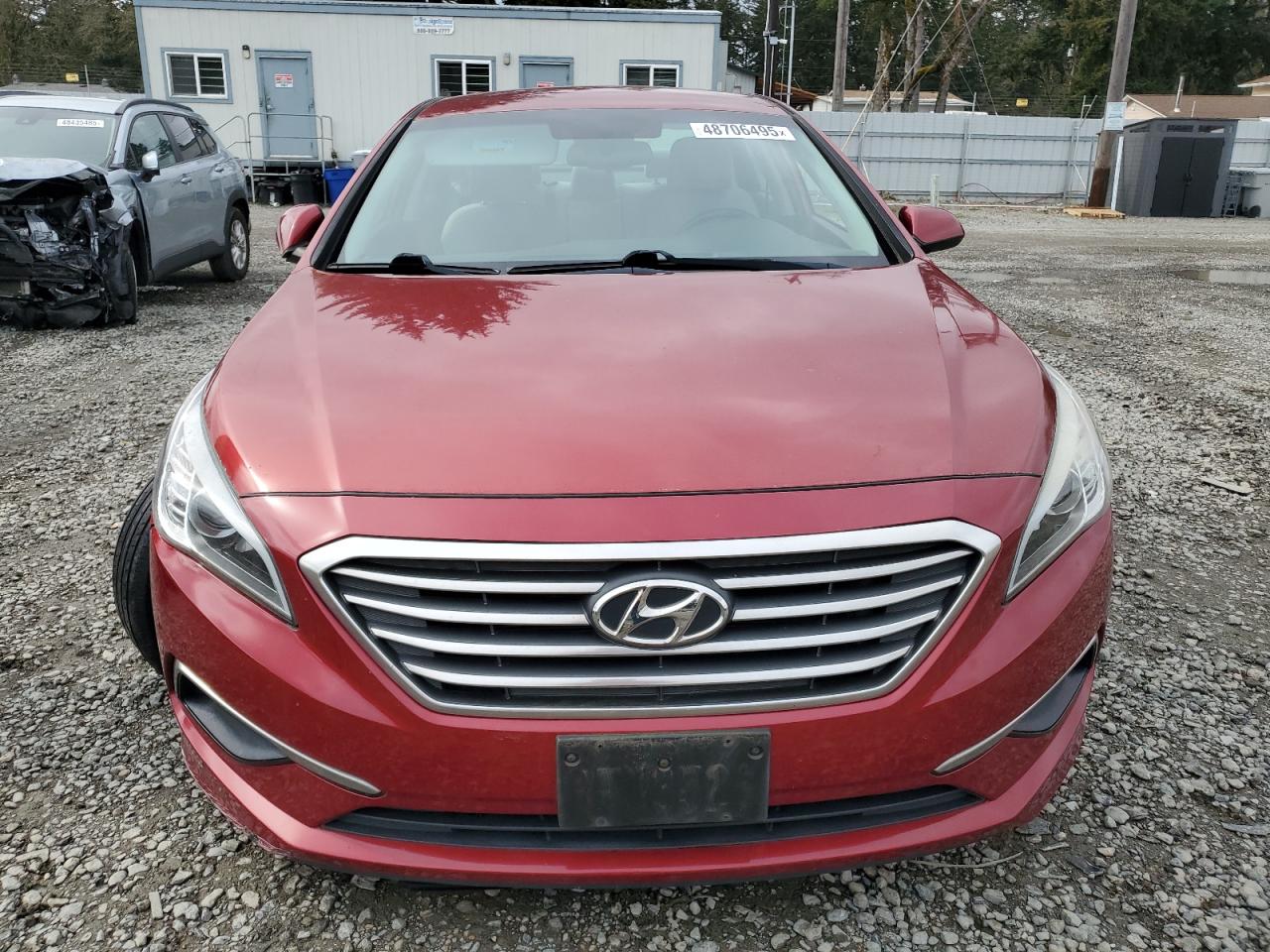 2016 Hyundai Sonata VIN 5NPE24AF6GH342916 Copart auction photo, vandalism / front end damage thumbnail 5