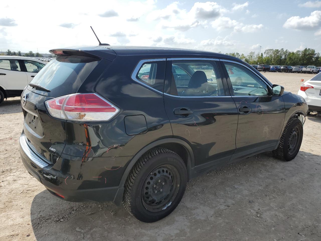 2016 Nissan Rogue VIN KNMAT2MV9GP594716 Copart auction photo, front end damage thumbnail 3