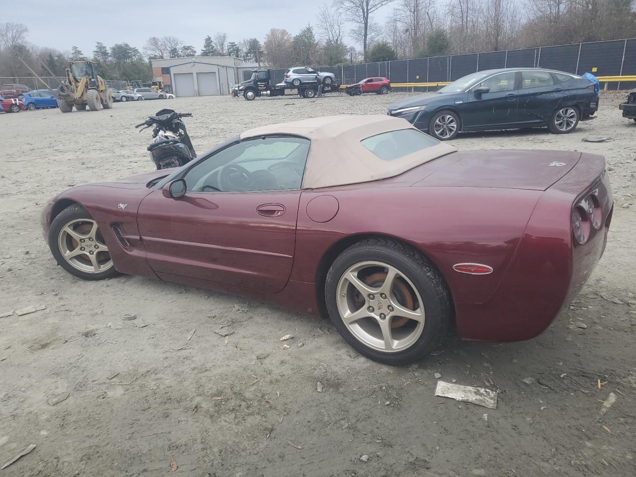 2003 Chevrolet Corvette VIN 1G1YY32G535127480 Copart auction photo, mechanical / minor dent/scratches damage thumbnail 2