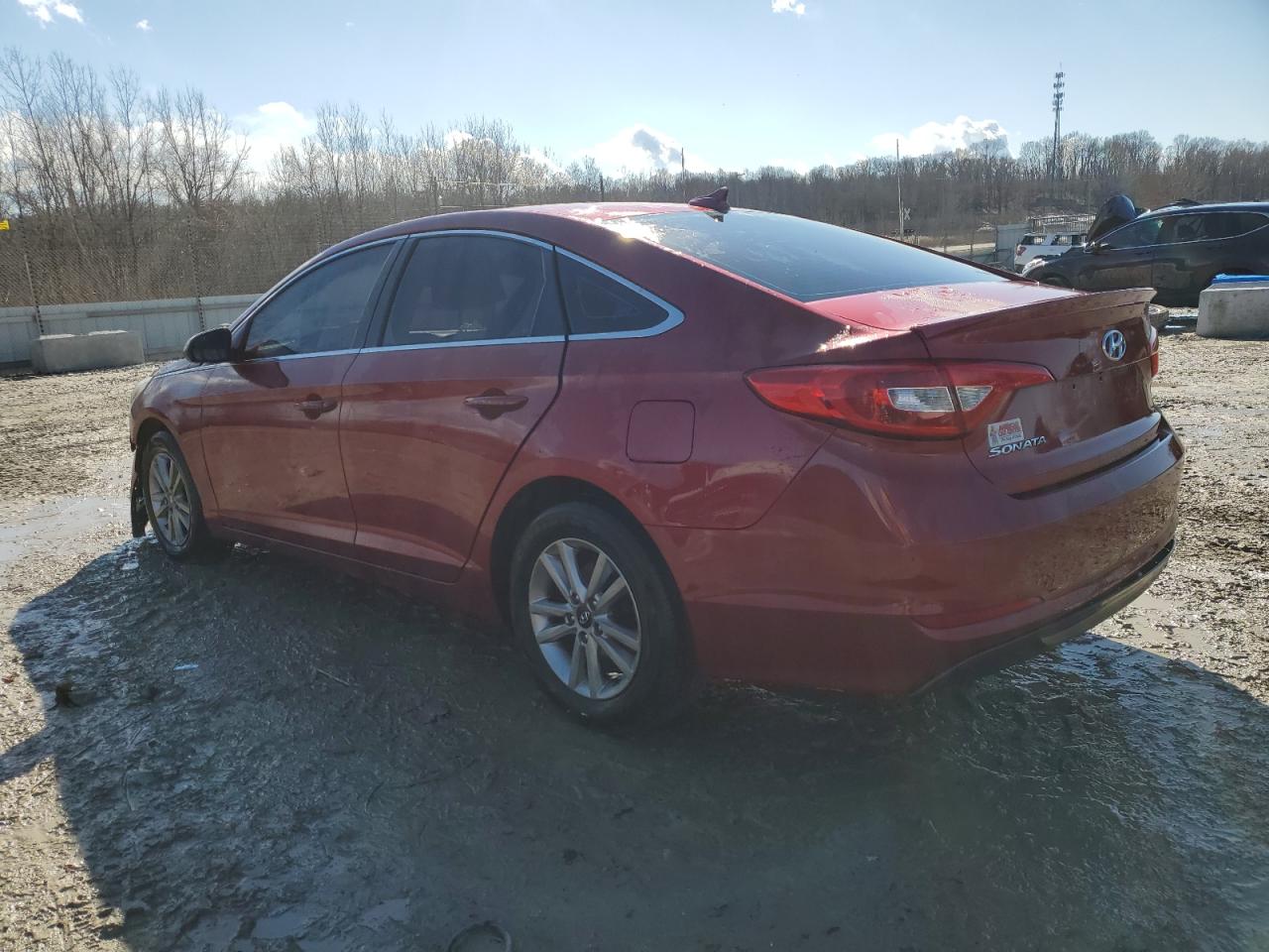 2015 Hyundai Sonata VIN 5NPE24AF4FH250167 Copart auction photo, vandalism / front end damage thumbnail 2