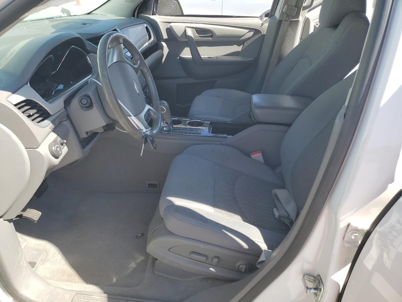 2013 Chevrolet Traverse VIN 1GNKRGKD5DJ241082 Copart auction photo, side / front end damage thumbnail 7