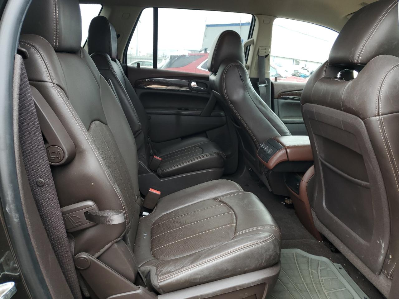 2013 Buick Enclave VIN 5GAKVCKDXDJ114083 Copart auction photo, front end / rear end damage thumbnail 11