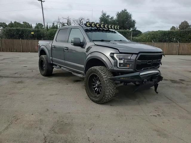 2018 Ford F-150 VIN 1FTFW1RG2JFC78976 Copart auction photo, front end / side damage thumbnail 11