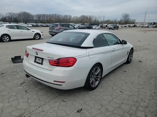 2015 BMW 4er VIN WBA3V5C56FP752480 Copart auction photo, top/roof damage thumbnail 11