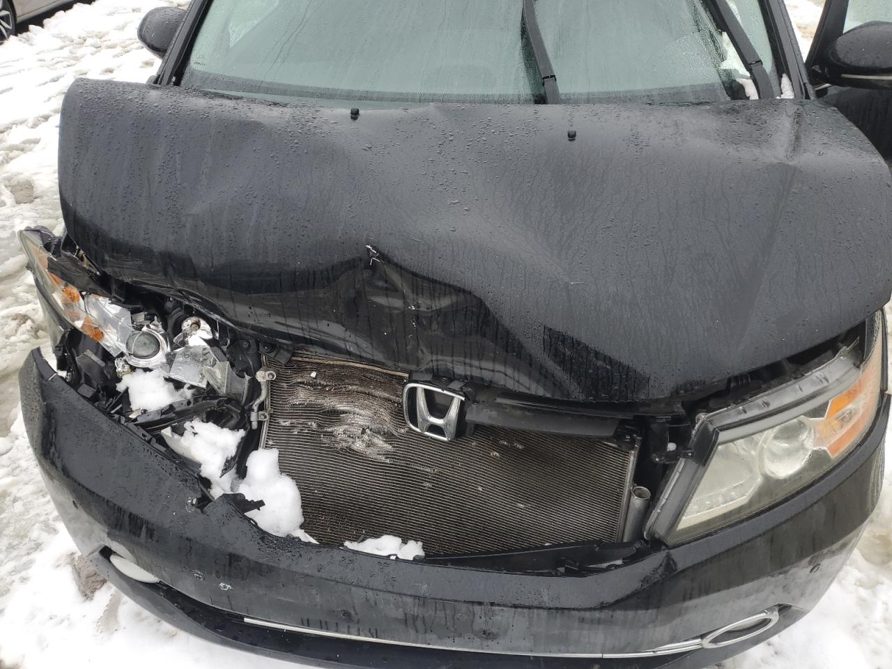 2014 Honda Odyssey VIN 5FNRL5H91EB133812 Copart auction photo, front end damage thumbnail 12