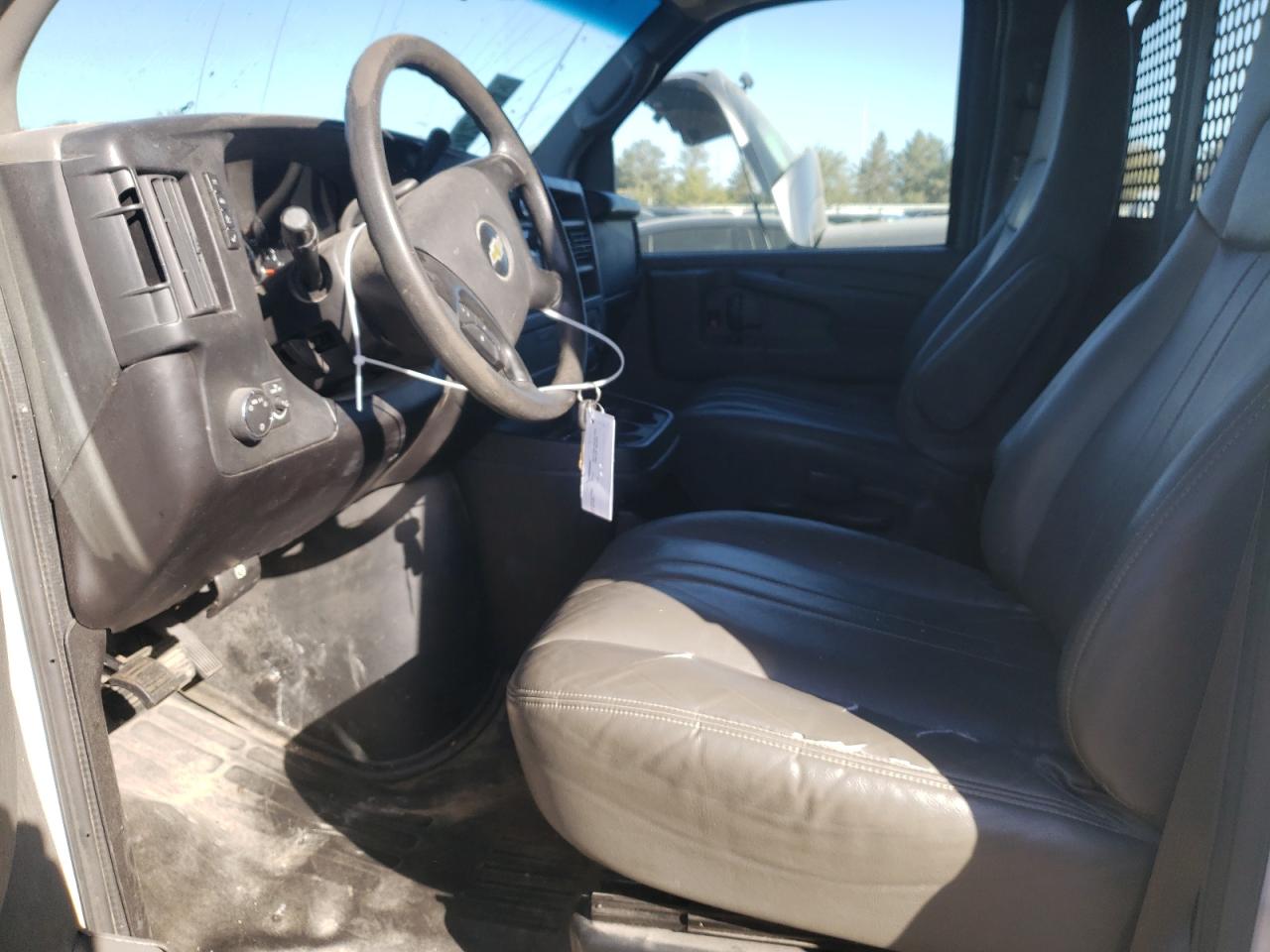 2014 Chevrolet Express VIN 1GCSGAFX2E1197236 Copart auction photo, front end / side damage thumbnail 7