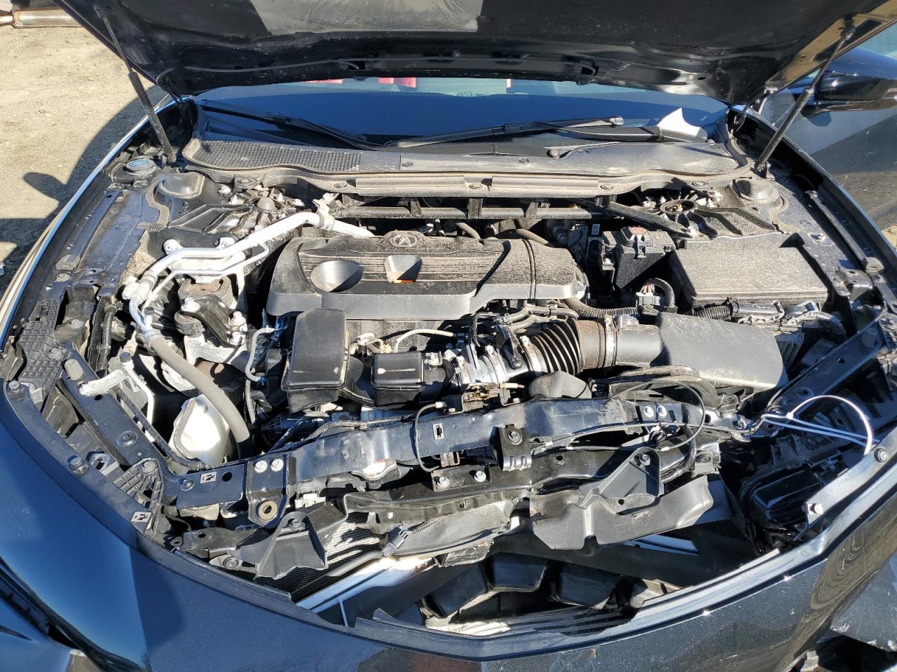 2023 Acura TLX VIN 19UUB6F59PA006077 Copart auction photo, front end damage thumbnail 11