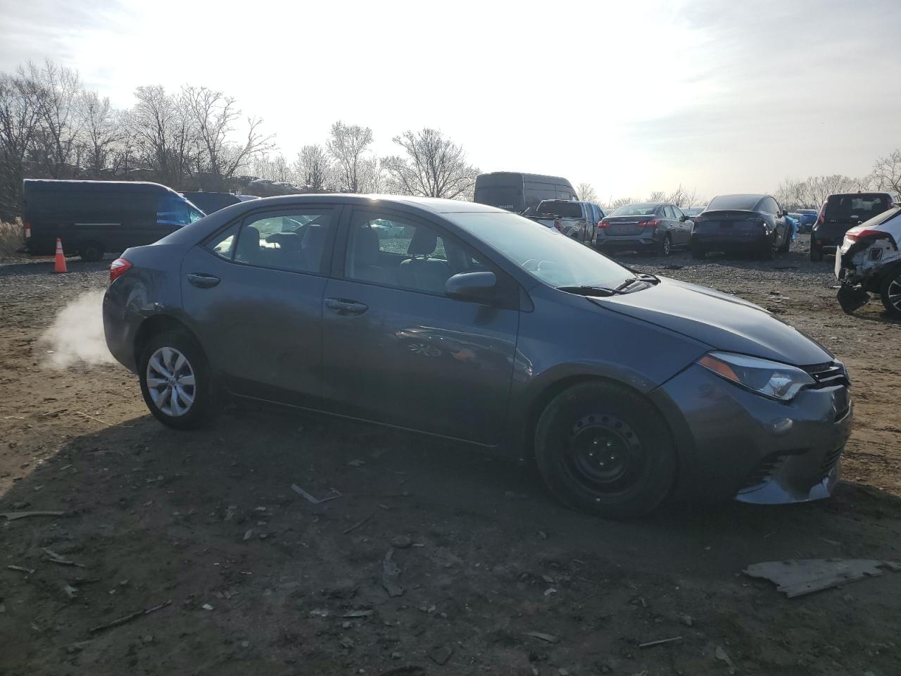 2016 Toyota Corolla VIN 2T1BURHEXGC566491 Copart auction photo, front end / minor dent/scratches damage thumbnail 4