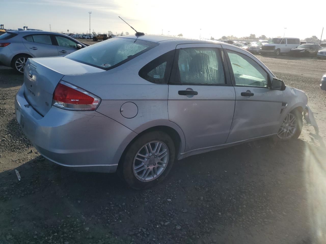 2008 Ford Focus VIN 1FAHP35N18W189549 Copart auction photo, all over damage thumbnail 3