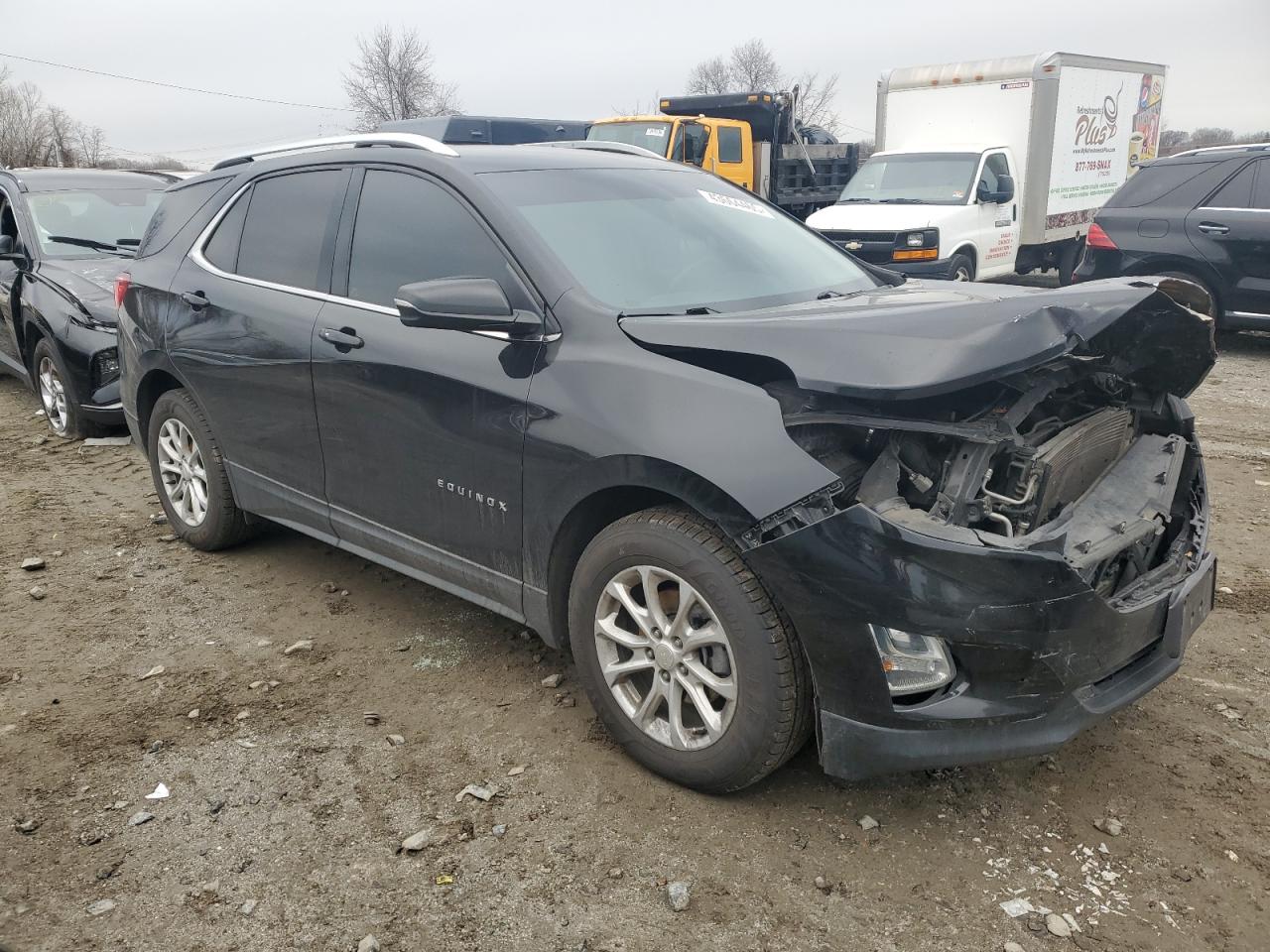 2018 Chevrolet Equinox VIN 3GNAXLEU4JL100076 Copart auction photo, front end damage thumbnail 4