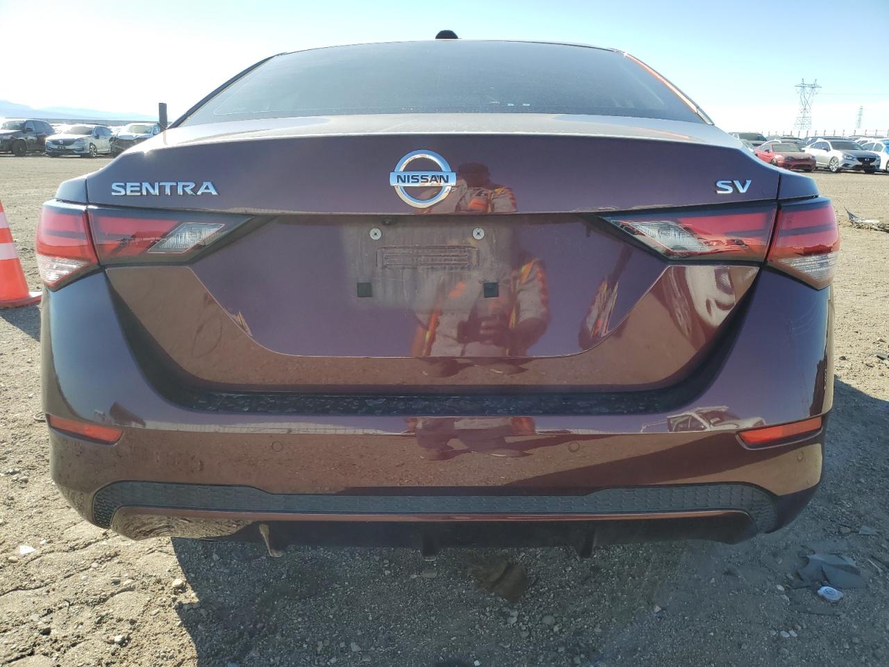 2022 Nissan Sentra VIN 3N1AB8CV2NY291797 Copart auction photo, front end damage thumbnail 6