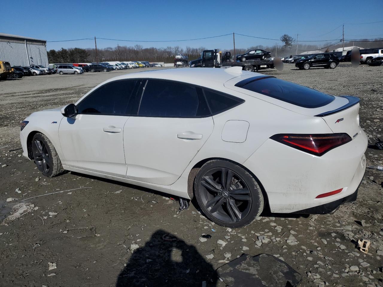 2025 Acura Integra VIN 19UDE4H32SA002498 Copart auction photo, side / front end damage thumbnail 2