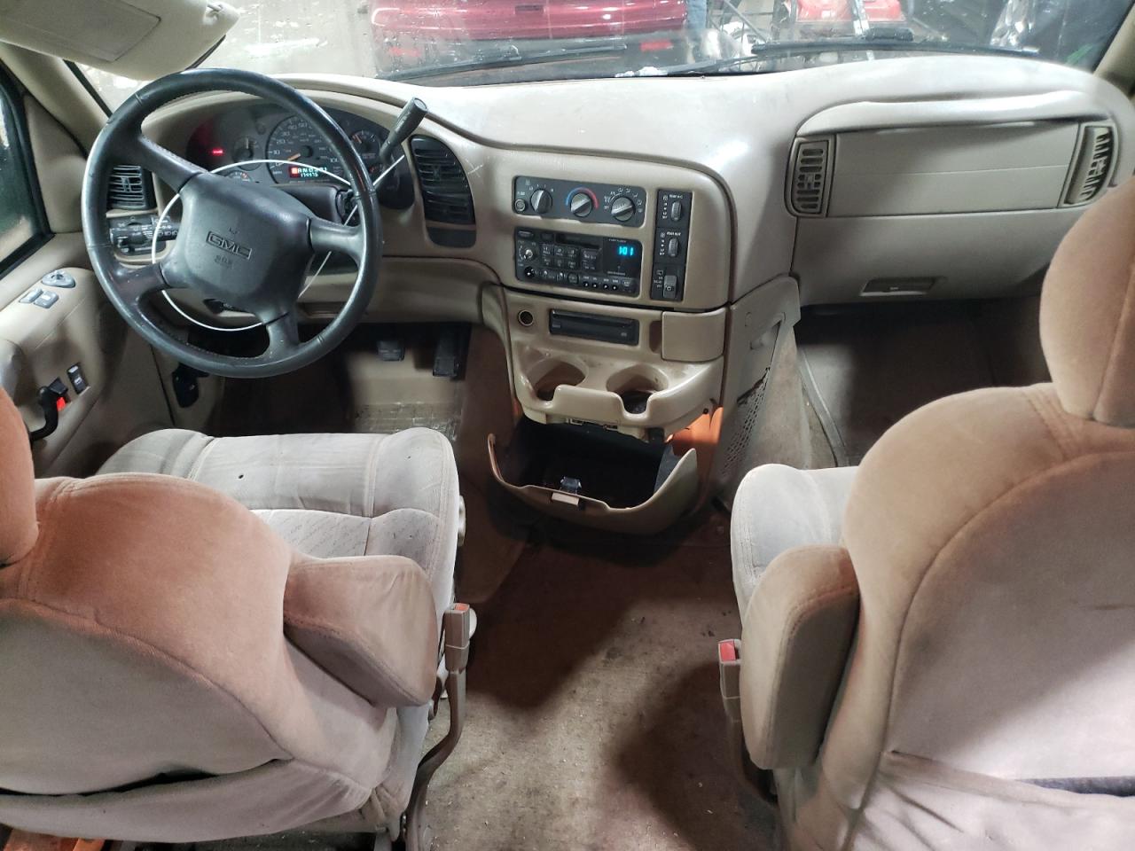 2002 GMC Safari VIN 1GKEL19X62B501599 Copart auction photo, all over damage thumbnail 8
