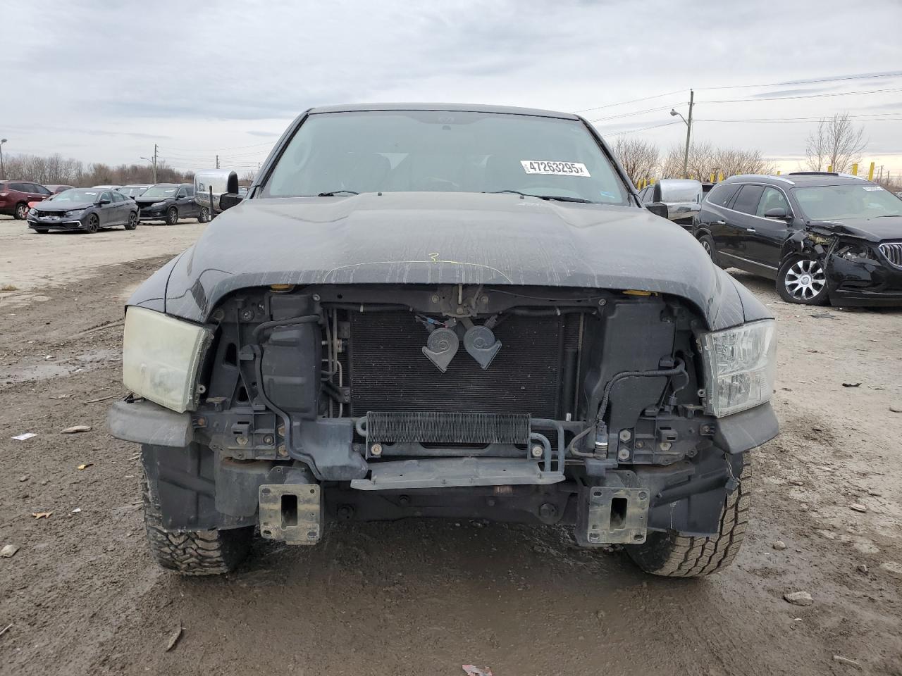 2012 Dodge RAM VIN 1C6RD6LT9CS294356 Copart auction photo, rear end / front end damage thumbnail 5