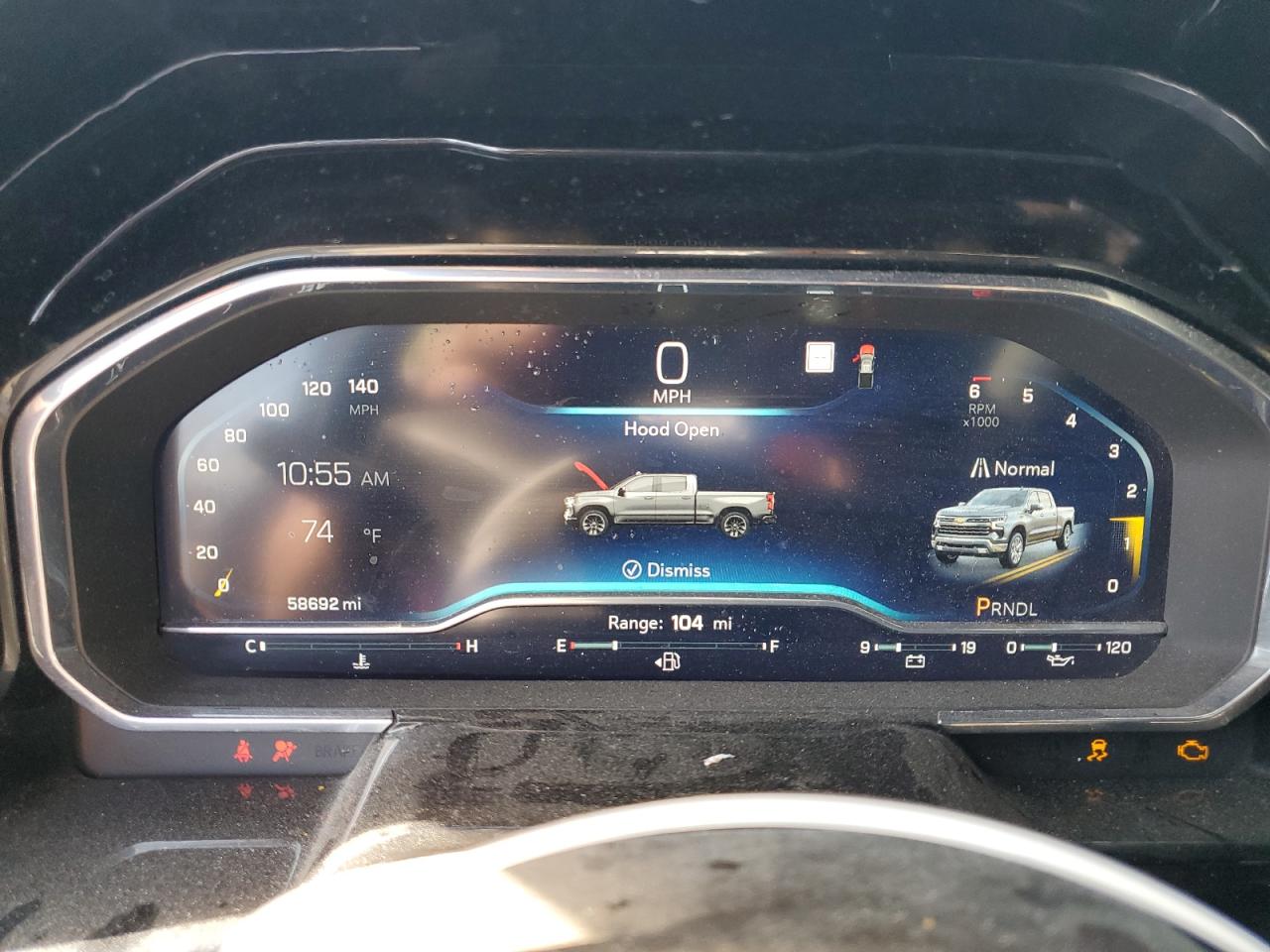 2023 Chevrolet Silverado VIN 3GCPACEK0PG201605 Copart auction photo, front end / rear end damage thumbnail 9