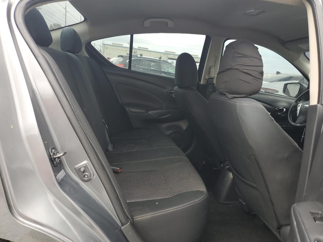 2019 Nissan Versa VIN 3N1CN7AP7KL850719 Copart auction photo, rear end / side damage thumbnail 11